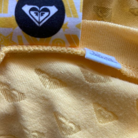Roxy Logo Embedded Size S Open Back Top - Picture 6 of 10